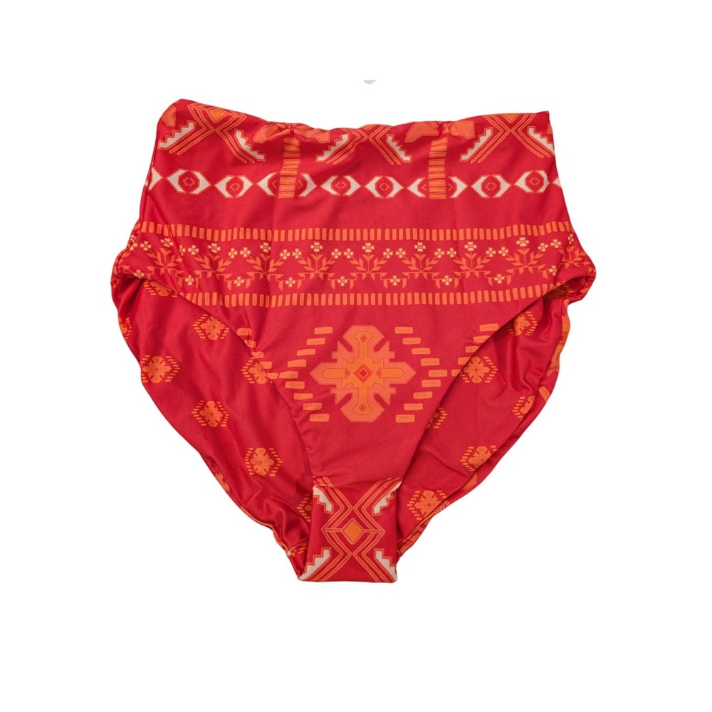 Hermoza Vanessa Bottoms Tribal Gone West High Waist Bikini Beach Resort Vacation